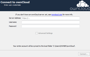 Client for owncloud members