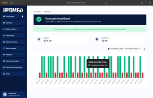 Uptimewolf screenshot 3