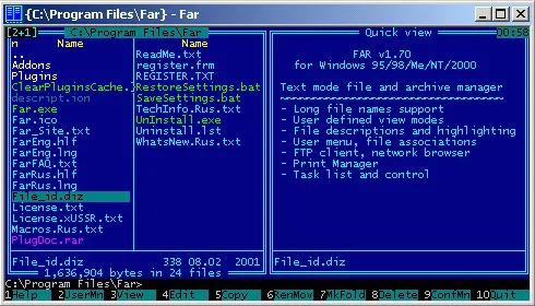 Far Manager: Program for managing files and | AlternativeTo