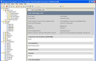 TestLog screenshot 1