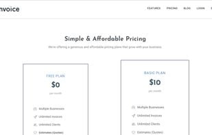 InvoiceApp screenshot 1