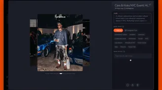 mymind introduces saving and search for Instagram gallery posts image