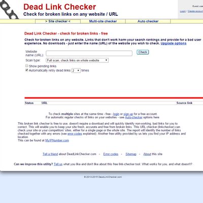 Link Checker Brokenlinkcheck Alternatives And Similar Sites Apps Alternativeto