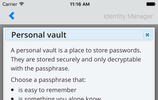 Hitachi ID Password Manager screenshot 1