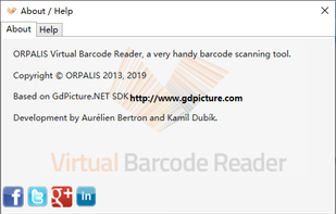 Virtual Barcode Reader screenshot 2