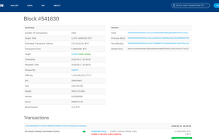 Blockchain - Bitcoin Block Explorer screenshot 1