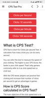 CPS Test screenshot 2