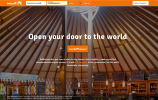 Register at BeWelcome