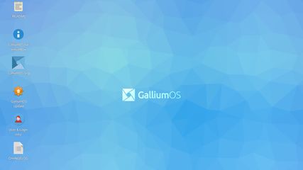 GalliumOS screenshot 1