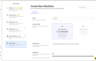 workflow creation