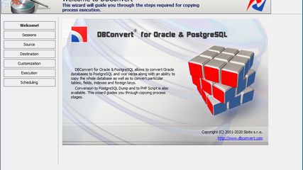 DBConvert for Oracle &amp; PostgreSQL screenshot 1