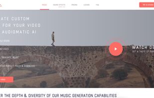 Audiomatic.io screenshot 1