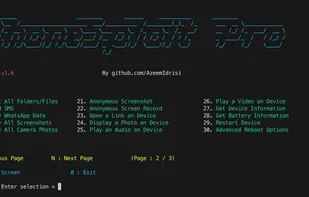 PhoneSploit Pro screenshot 1