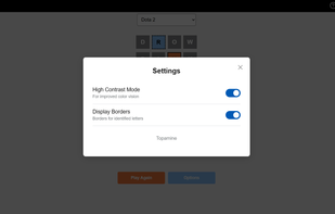 Different accessibility modes