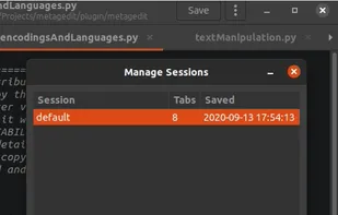 Metagedit screenshot 1