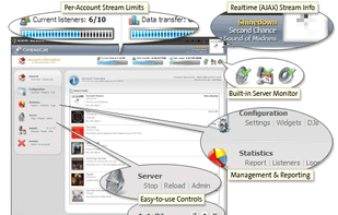Centova Cast screenshot 1