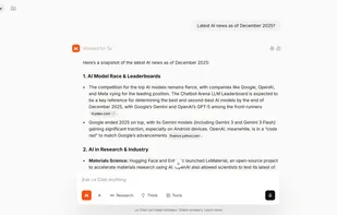 Mistral Le Chat screenshot 1