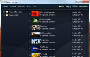 Wallpaper Manager screenshot 1