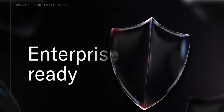 Raycast introduces SOC2 Type II compliance, private extension store, and SAML support image