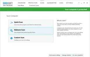 Emsisoft Anti-Malware screenshot 1