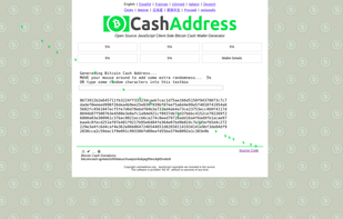 CashAddress screenshot 1