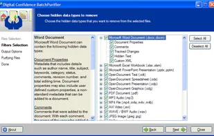 BatchPurifier screenshot 1