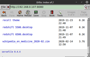 servefile screenshot 1