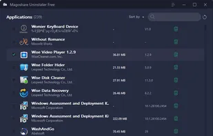 Magoshare Uninstaller screenshot 1