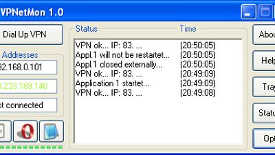 VPNetMon screenshot 1