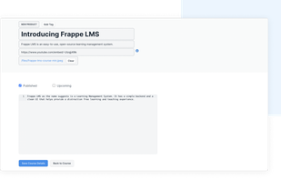 Frappe LMS screenshot 1
