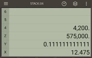 CalcTastic Scientific Calculator screenshot 1