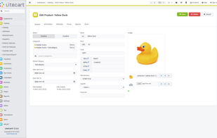 LiteCart screenshot 3