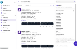 Bonfire Networks screenshot 1