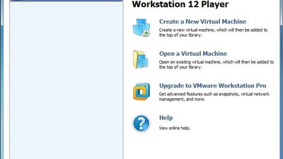 VMware Workstation Player screenshot 1