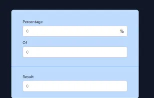 PercentageTools.com screenshot 1