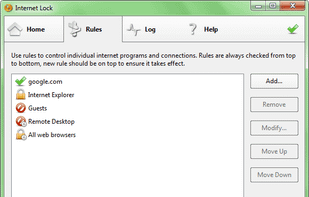 Internet Lock screenshot 1