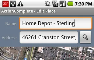 AC for Android: Edit Place