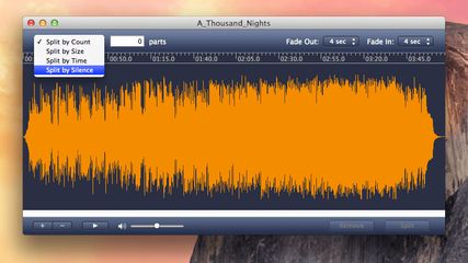 Apple Mac Soft MP3 Splitter for Mac screenshot 1