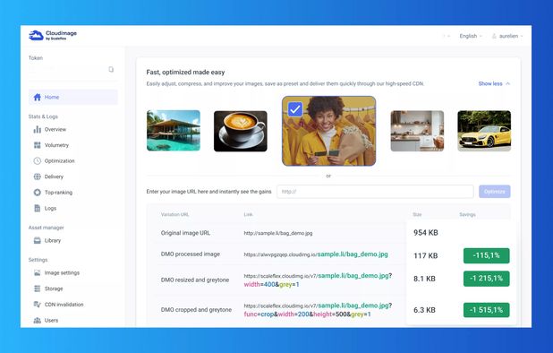 Cloudimage screenshot 1