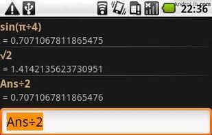 Mathdroid screenshot 1