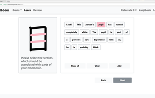 Interactive mnemonics editors
