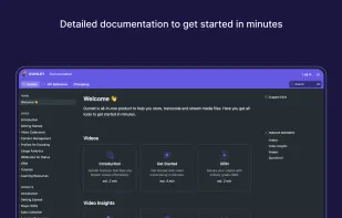Developer-friendly and in-depth documentation.
