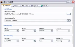 MEncoder screenshot 1