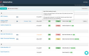 Datamolino screenshot 1