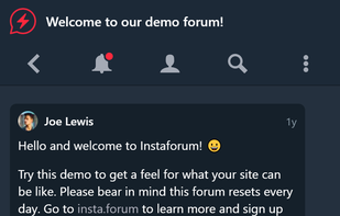 Instaforum screenshot 2