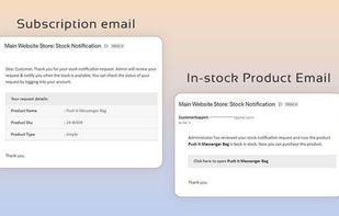Magento 2 stock notification extension