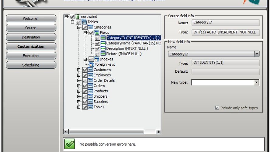 DBConvert For MS SQL And MySQL: Software For Data Conversion And ...