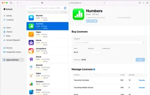 Apple School Manager screenshot 2