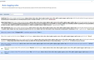 Auto tagging rules
