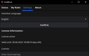 JxAdBlock screenshot 1